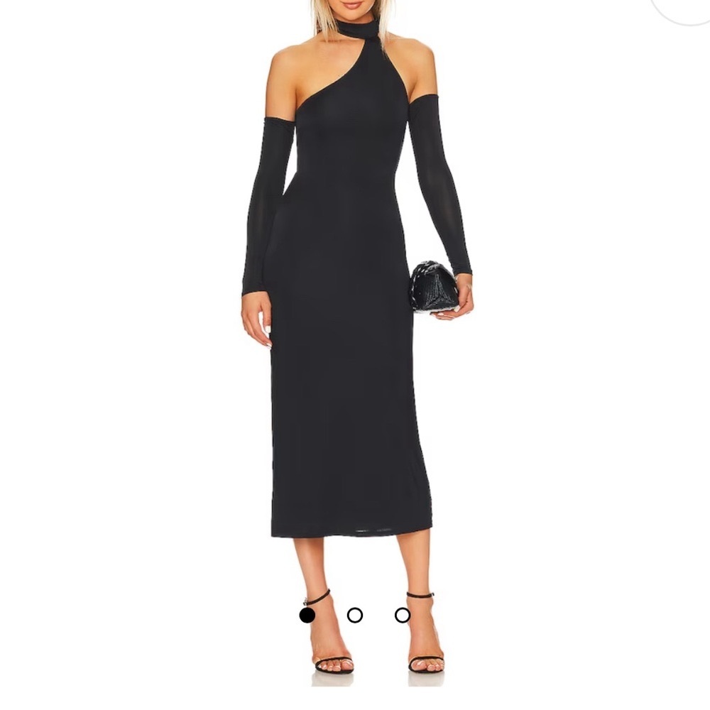 Black Midi Dress